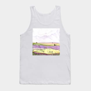 Tuscany landscape Tank Top